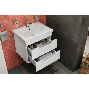 Тумба с раковиной STWORKI Копенгаген 60, белая