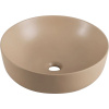 Раковина BelBagno BB1315-H316 бежевая матовая