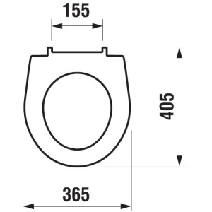 Крышка-сиденье Jika Lyra Plus 9338.0.300.063.1