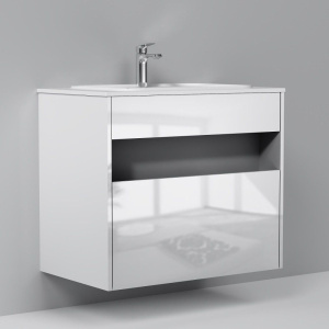 Мебель для ванной AM.PM Func 80 белый глянец