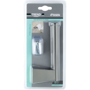 Купить Держатель туалетной бумаги Fixsen Trend Graphite FX-98010В черный графит, без крышки в Москве с доставкой Держатель туалетной бумаги Fixsen Trend Graphite FX-98010В черный графит, без крышки