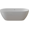 Ванна из искусственного камня STWORKI Берген 170x80 см, отдельностоящая, овальная