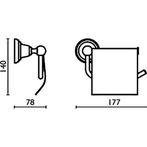 Купить Держатель туалетной бумаги Bagno & Associati Canova CA23692 в Москве с доставкой Держатель туалетной бумаги Bagno & Associati Canova CA23692