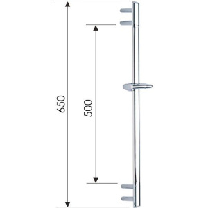 Душевая штанга Remer 317V
