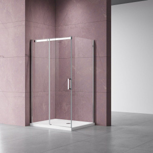 Душевой уголок Vincea Dice VSR-4D8013CL 130х80 см, профиль хром