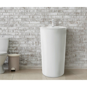 Раковина Weltwasser WW Leerbach 4646 GL-WT белая глянцевая