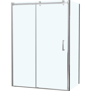 Душевой уголок RGW Tornado TO-14+90 см (160-162)x90x195 профиль хром, стекло прозрачное