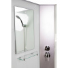 Душевая кабина Niagara Classic NG-43185-14QBK, 110х80 см, без крыши