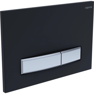 Кнопка смыва Aquatek Slim KDI-0000026 черная