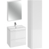 Тумба с раковиной Cersanit Moduo slim 60 белая