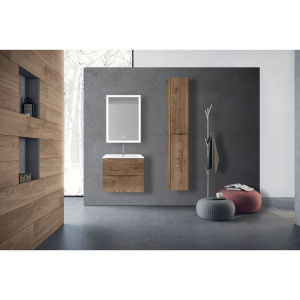 Купить Тумба с раковиной Vincea Mia 60 дуб винтаж в Москве с доставкой Тумба с раковиной Vincea Mia 60 дуб винтаж