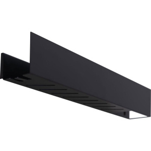 Полка Aquanet Магнум 302221 черная матовая