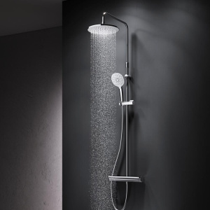 Купить Душевая стойка AM.PM Spirit V2.0 F0770A400 с термостатом в Москве с доставкой Душевая стойка AM.PM Spirit V2.0 F0770A400 с термостатом