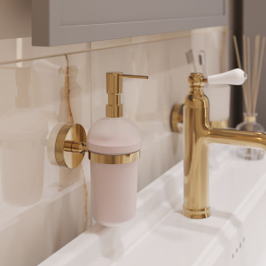Дозатор DEKOR BANYO Alina Gold, золотой