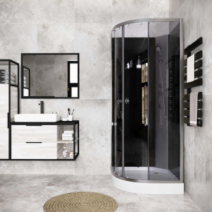 Купить Душевая кабина Niagara Eco E90/13/TN/BK 90х90 см в Москве с доставкой Душевая кабина Niagara Eco E90/13/TN/BK 90х90 см