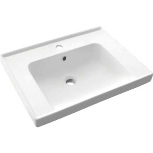 Тумба с раковиной SanStar Lanciano 60 напольная, белая, раковина Dreja Грейс 60