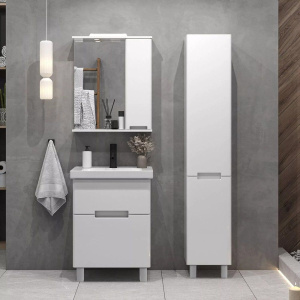 Зеркало-шкаф SanStar Ориана 60 белое