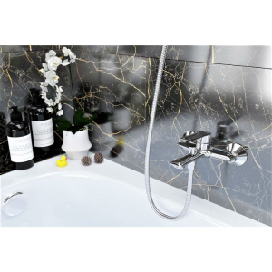 Купить Смеситель для ванны с душем STWORKI Колдинг KO-02cr в Москве с доставкой Смеситель для ванны с душем STWORKI Колдинг KO-02cr