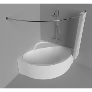 Купить Карниз для ванны Triton Грация 140х140 в Москве с доставкой Карниз для ванны Triton Грация 140х140