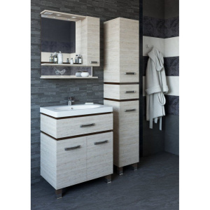 Купить Тумба с раковиной Sanflor Техас 60, орегон в Москве с доставкой Тумба с раковиной Sanflor Техас 60, орегон