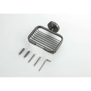 Купить Мыльница для ванной Aquatek Бетта AQ4633BGM оружейная сталь в Москве с доставкой Мыльница для ванной Aquatek Бетта AQ4633BGM оружейная сталь