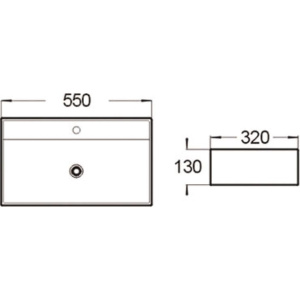 Раковина SantiLine SL-1098