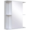 Зеркало-шкаф SanStar Практик 60 универсальное, с полками, белое