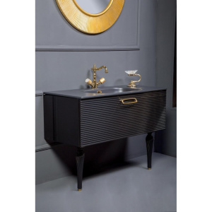 Мебель для ванной Armadi Art Vallessi Avangarde Linea 100 с раковиной-столешницей