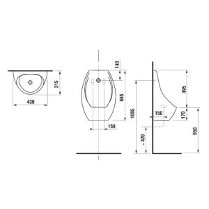 Купить Писсуар Roca Access ZRU9310181 в Москве с доставкой Писсуар Roca Access ZRU9310181