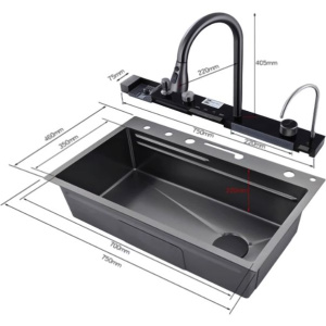 Комплект Savol S-SC002L с водопадом, сатин