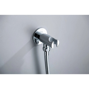 Шланговое подключение с держателем для душа Aquatek AQ2460CR хром