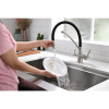 Смеситель для кухни Paulmark Siegen Si213111-NI, с гибким изливом
