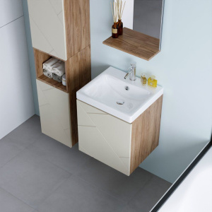 Мебельная раковина Cersanit Moduo slim 50