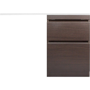 Тумба с раковиной Style Line Даллас 120, Люкс Plus напольная, венге R