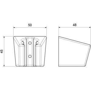 Держатель ручного душа Aquatek AQ2402MB черный
