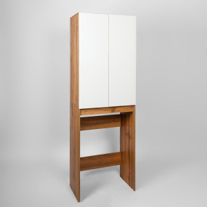 Купить Шкаф VIANT Бостон дуб вотан, белый, под стиральную машину в Москве с доставкой Шкаф VIANT Бостон дуб вотан, белый, под стиральную машину