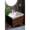 Тумба с раковиной Armadi Art Vallessi 60, подвесная, дуб темный матовый фактурный