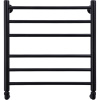 Полотенцесушитель водяной Comfysan Luce W-6 60х50 черный матовый