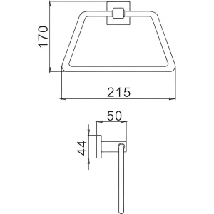 Полотенцедержатель Haiba HB86 04