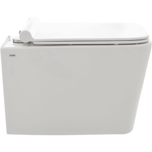 Унитаз подвесной AQUAme AQM2003 безободковый, с микролифтом