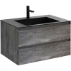 Тумба с раковиной Vincea Luka 80 2 ящика, камень