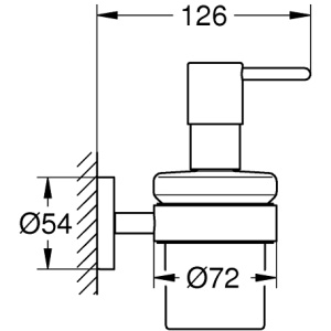 Дозатор для жидкого мыла Grohe 40394001 хром