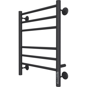 Полотенцесушитель электрический Terminus Аврора П6 450x600, черный муар