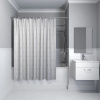 Штора для ванной IDDIS Base BD05P18i11 180х200, серая