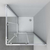 Душевой уголок Vincea Alpha VSS-3AL800CL 80x80, профиль хром, стекло прозрачное
