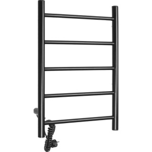 Купить Полотенцесушитель электрический Domoterm Классик DMT 109-5 60х40, L, черный матовый в Москве с доставкой Полотенцесушитель электрический Domoterm Классик DMT 109-5 60х40, L, черный матовый