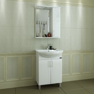 Тумба с раковиной СаНта Дублин 60 напольная