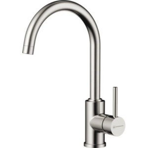 Купить Комплект Мойка кухонная Omoikiri TADZAVA 49-U IN нержавеющая сталь + Смеситель Shinagawa BN нержавеющая сталь в Москве с доставкой Комплект Мойка кухонная Omoikiri TADZAVA 49-U IN нержавеющая сталь + Смеситель Shinagawa BN нержавеющая сталь