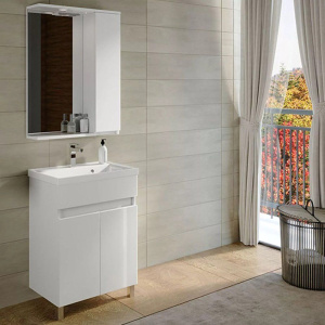 Купить Тумба с раковиной SanStar Квадро 70 в Москве с доставкой Тумба с раковиной SanStar Квадро 70