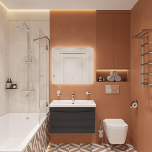 Мебель для ванной STWORKI Хедмарк 80, антрацит